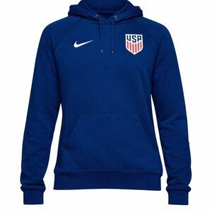Nike USMNT Navy Essential Raglan Pullover Hoodie